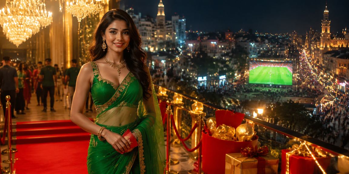 রংপুরে শাড়ি পরিহিত নারী লাল খামে লটারি পুরস্কার গ্রহণ করছেন
